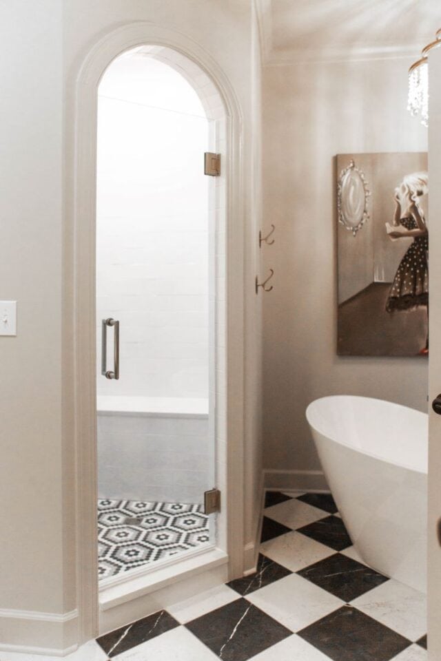 Modern Pelham Primary Suite Bathroom.